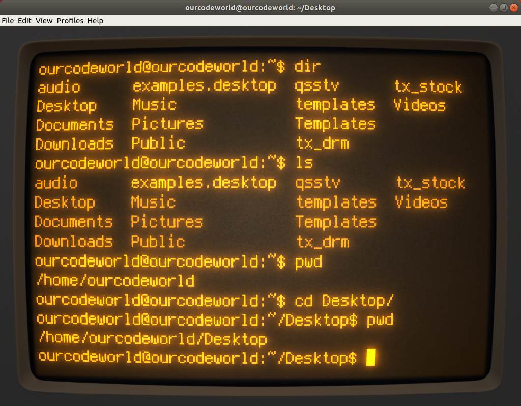 commands for android terminal emulator mac book